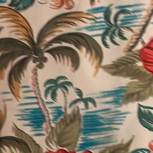 VTG Solutions New York Hawaiian Top/Blouse/Shirt Size XL vacay tropical resort - Picture 10 of 10